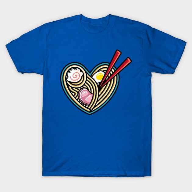 Love Ramen T-Shirt by freeves